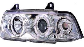 Iparlux P120041K - JGO.FAROS-H1+H1-2AE-CROMO-ELECTRICO