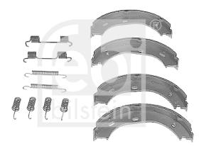 Febi Bilstein 08324 - JGO ZAPATAS FRENO MERCEDES-BENZ PKW