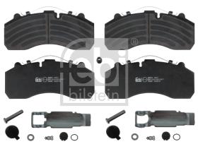 Febi Bilstein 16666 - JGO PASTILLAS DE FRENO